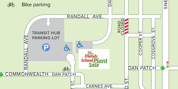 2026 Plant Sale map